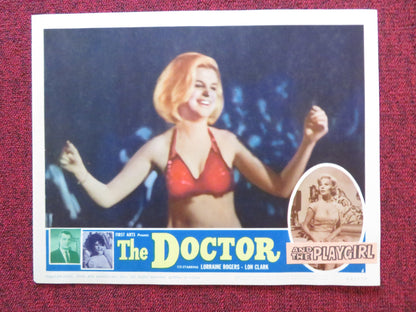 THE DOCTOR AND THE PLAYGIRL US LOBBY CARD FULL SET M.O'DANIELS A.HUTCHINSON 1964