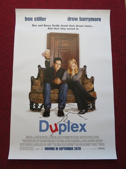 DUPLEX US ONE SHEET ROLLED POSTER BEN STILLER DREW BARRYMORE 2003