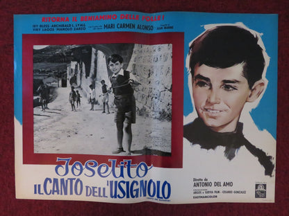 JOSELITO / ESCUCHA MI CANCION - F ITALIAN FOTOBUSTA POSTER MARQUEZ 1959