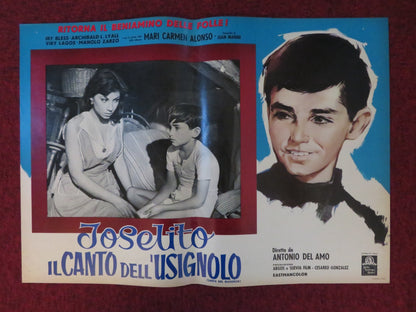 JOSELITO / ESCUCHA MI CANCION - G ITALIAN FOTOBUSTA POSTER MARQUEZ 1959