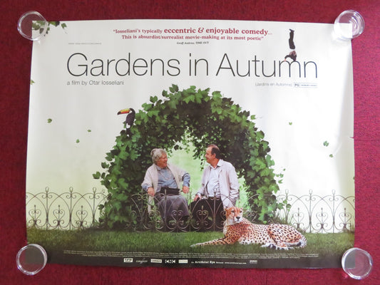 GARDENS IN AUTUMN UK QUAD (30"x 40") ROLLED POSTER SEVERIN BLANCHET 2006