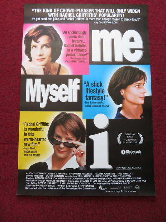 ME MYSELF I US ONE SHEET ROLLED POSTER RACHEL GRIFFITHS DAVID ROBERTS 1999