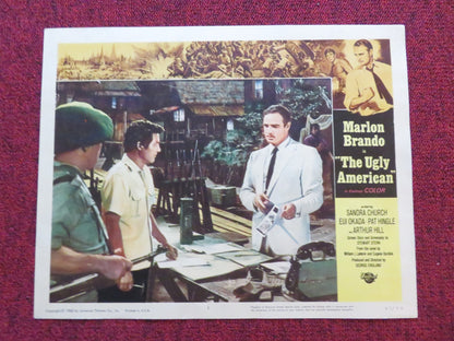 THE UGLY AMERICAN US LOBBY CARD FULL SET MARLON BRANDO SANDRA CHURCH 1963