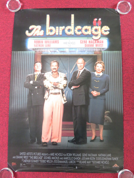 THE BIRDCAGE US ONE SHEET ROLLED POSTER ROBIN WILLIAMS GENE HACKMAN 1996