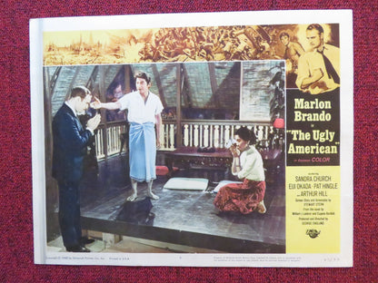 THE UGLY AMERICAN US LOBBY CARD FULL SET MARLON BRANDO SANDRA CHURCH 1963