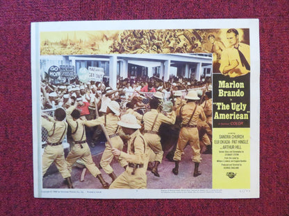 THE UGLY AMERICAN US LOBBY CARD FULL SET MARLON BRANDO SANDRA CHURCH 1963