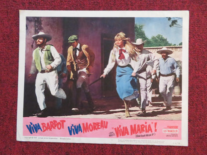 VIVA MARIA! US LOBBY CARD FULL SET BRIGITTE BARDOT JEANNE MOREAU 1965