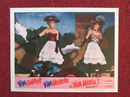 VIVA MARIA! US LOBBY CARD FULL SET BRIGITTE BARDOT JEANNE MOREAU 1965