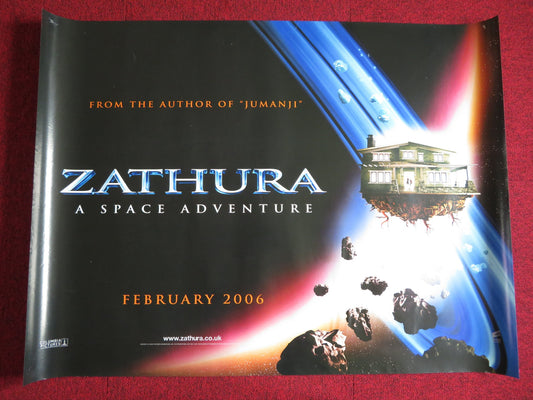 ZATHURA: A SPACE ADVENTURE UK QUAD (30"x 40") ROLLED POSTER JONAH BOBO 2005