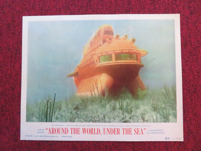 AROUND THE WORLD UNDER THE SEA US LOBBY CARD FULL SET L. BRIDGES B. KELLEY 1966