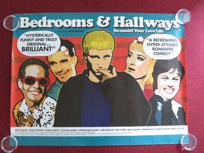 BEDROOMS & HALLWAYS UK QUAD (30"x 40") ROLLED POSTER KEVIN MCKIDD J. GRAHAM 1998