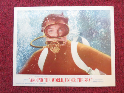 AROUND THE WORLD UNDER THE SEA US LOBBY CARD FULL SET L. BRIDGES B. KELLEY 1966