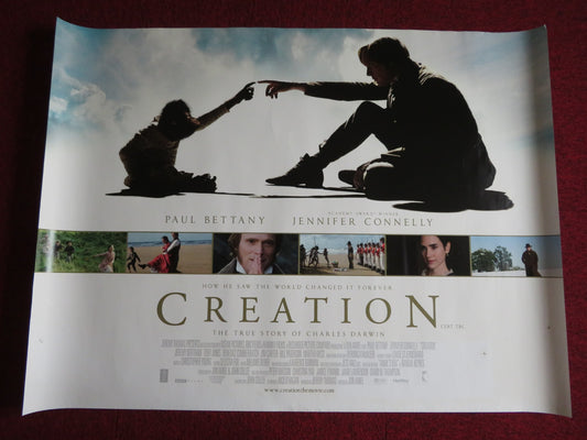 CREATION UK QUAD (30"x 40") ROLLED POSTER PAUL BETTANY JENNIFER CONNELLY 2009