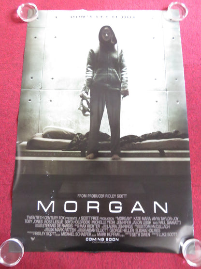 MORGAN US ONE SHEET ROLLED POSTER ANYA TAYLOR-JOY KATE MARA RIDLEY SCOTT 2016