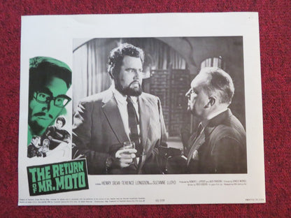 THE RETURN OF MR. MOTO US LOBBY CARD FULL SET HENRY SILVA TERENCE LONGDON 1965