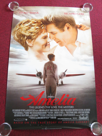 AMELIA US ONE SHEET ROLLED POSTER HILARY SWANK RICHARD GERE 2009