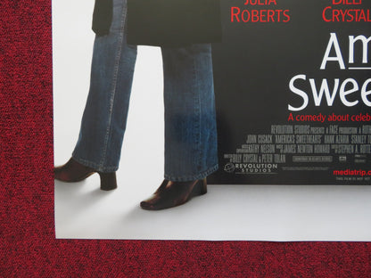 AMERICA'S SWEETHEARTS US ONE SHEET ROLLED POSTER JULIA ROBERTS BILLY CRYSTAL '01