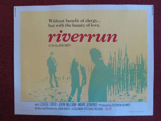 RIVERRUN US HALF SHEET (22"x 28") POSTER LOUISE OBER JOHN MCLIAM 1969