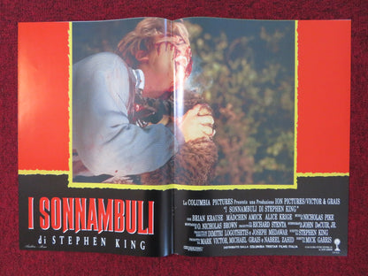 SLEEPWALKERS - E ITALIAN FOTOBUSTA POSTER STEPHEN KING BRIAN KRAUSE 1992