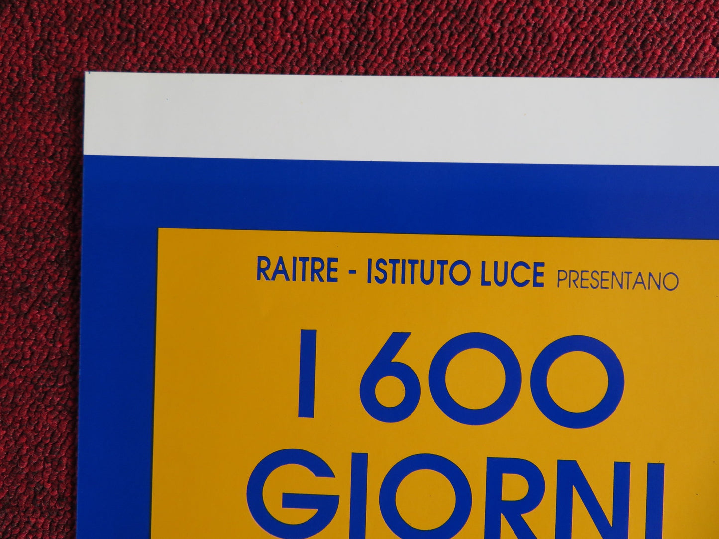 I 600 GIORNI DI SALO - E ITALIAN FOTOBUSTA POSTER ORESTE RIZZINI D CARRETTA 1991