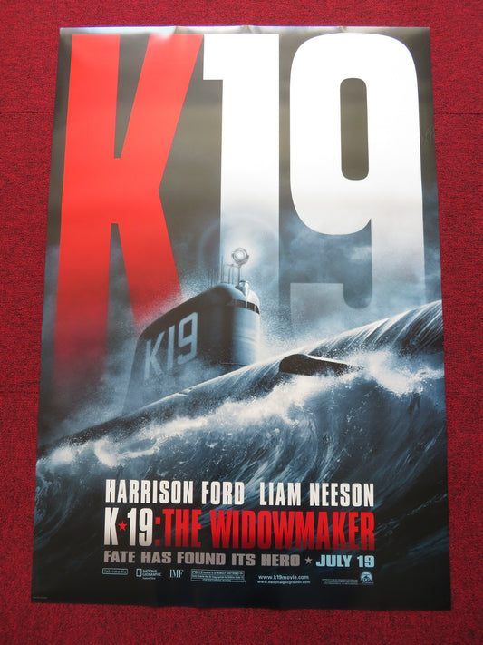 K19: THE WIDOWMAKER -B US ONE SHEET ROLLED POSTER HARRISON FORD LIAM NEESON 2002