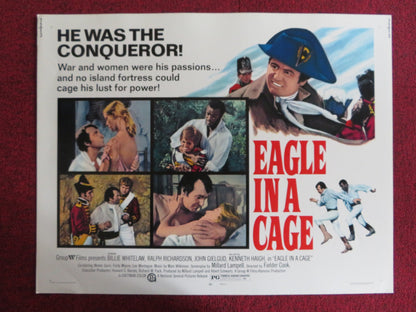 EAGLE IN A CAGE US HALF SHEET (22"x 28") POSTER BILLIE WHITELAW 1972