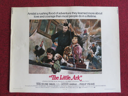 THE LITTLE ARK US HALF SHEET (22"x 28") POSTER THEODORE BIKEL GENNY AMBAS 1972