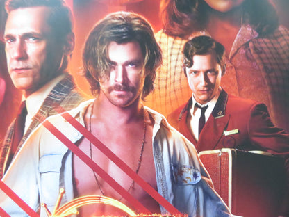 BAD TIMES AT THE EL ROYALE UK QUAD (30"x 40") ROLLED POSTER CHRIS HEMSWORTH 2018