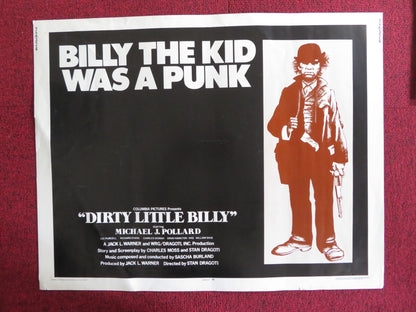 DIRTY LITTLE BILLY US HALF SHEET (22"x 28") POSTER MICHAEL J. POLLARD 1972