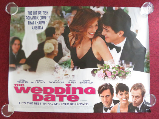 THE WEDDING DATE QUAD (30"x 40") ROLLED POSTER DERMOT MULRONEY DEBRA MESSING '05