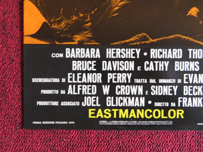 I BREVI GIORNI SELVAGGI / Last Summer - D ITALIAN FOTOBUSTA POSTER HERSHEY 1969