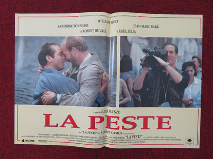 LA PESTE - C ITALIAN FOTOBUSTA POSTER WILLIAM HURT ROBERT DUVALL 1992