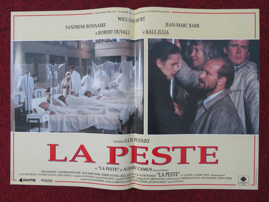 LA PESTE - D ITALIAN FOTOBUSTA POSTER WILLIAM HURT ROBERT DUVALL 1992