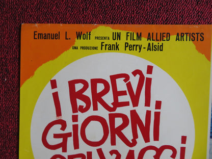 I BREVI GIORNI SELVAGGI / Last Summer - G ITALIAN FOTOBUSTA POSTER THOMAS 1969