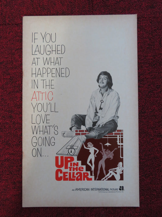 UP IN THE CELLAR UNCUT AMERICAN INTERNATIONAL PRESS BOOK STERN JOAN COLLINS 1970