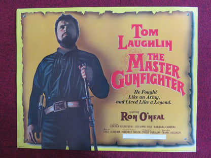 THE MASTER GUNFIGHTER US HALF SHEET (22"x 28") POSTER TOM LAUGHLIN 1975