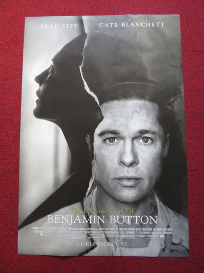 THE CURIOUS CASE OF BENJAMIN BUTTON US ONE SHEET ROLLED POSTER BRAD PITT 2008