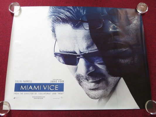 MIAMI VICE UK QUAD (30"x 40") ROLLED POSTER COLIN FARRELL JAMIE FOXX 2006