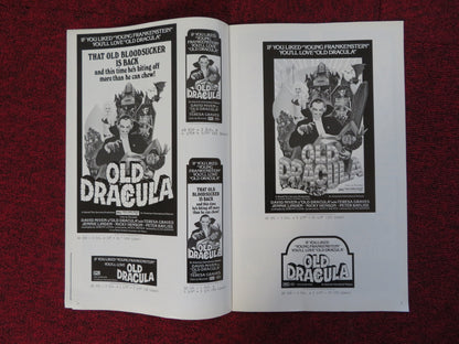 OLD DRACULA UNCUT AMERICAN INTERNATIONAL PRESS BOOK DAVID NIVEN GRAVES 1974