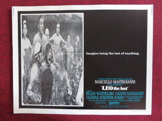 LEO THE LAST US HALF SHEET (22"x 28") POSTER MARCELLO MASTROIANNI 1970