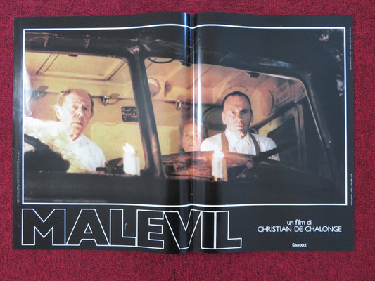 MALEVIL - D ITALIAN FOTOBUSTA POSTER MICHEL SERRAULT JACQUES DUTRONC 1981