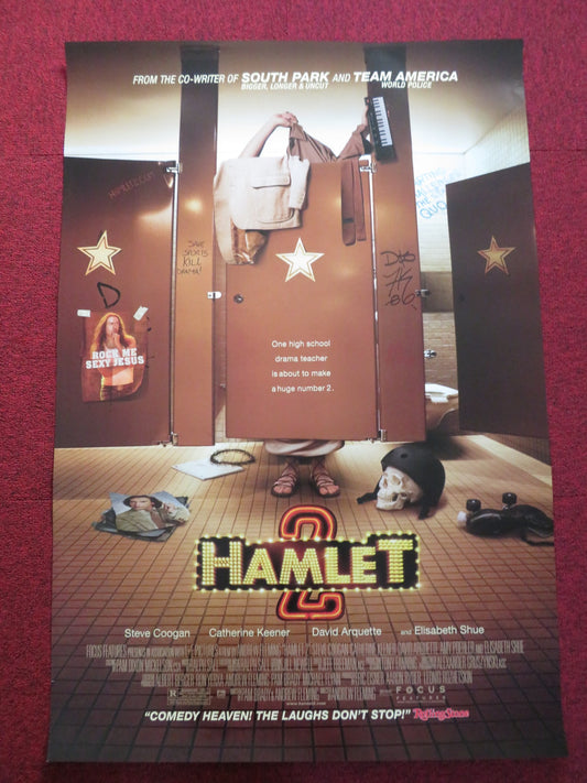 HAMLET  2 US ONE SHEET ROLLED POSTER STEVE COOGAN DAVID ARQUETTE 2008