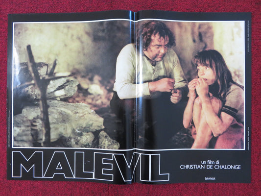 MALEVIL - F ITALIAN FOTOBUSTA POSTER MICHEL SERRAULT JACQUES DUTRONC 1981