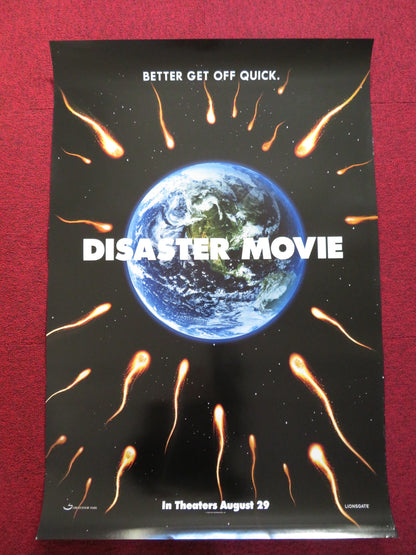 DISASTER MOVIE US ONE SHEET ROLLED POSTER MATT LANTER NICOLE PARKER 2008