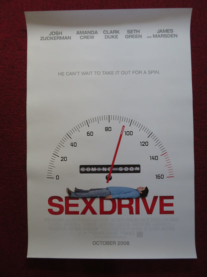 SEX DRIVE US ONE SHEET ROLLED POSTER JOSH ZUCKERMAN AMANDA CREW 2008