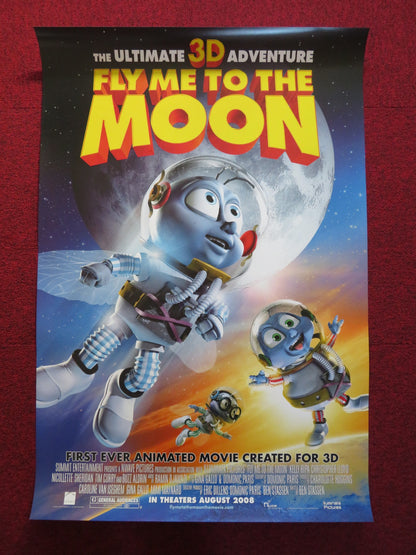 FLY ME TO THE MOON 3D US ONE SHEET ROLLED POSTER CHRISTOPHER LLOYD 2007