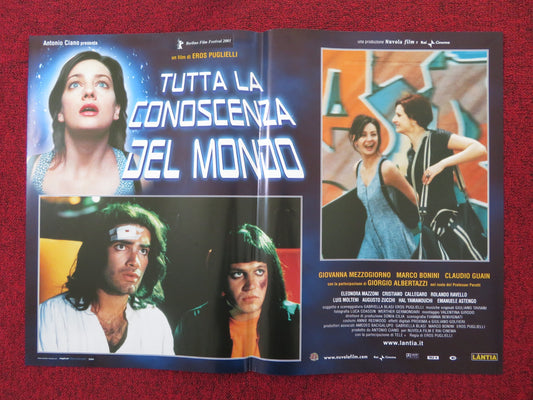 TUTTA LA CONOSCENZA DEL MONDO - D ITALIAN FOTOBUSTA POSTER MEZZOGIORNO 2001