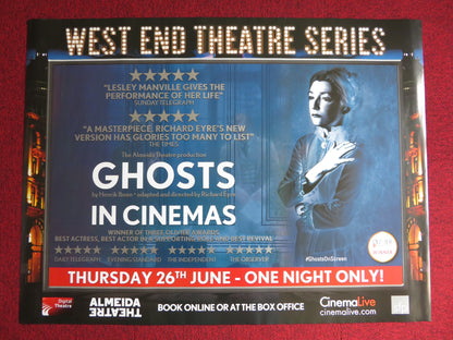 GHOSTS UK QUAD (30"x 40") ROLLED POSTER HENRIK IBSEN 2014