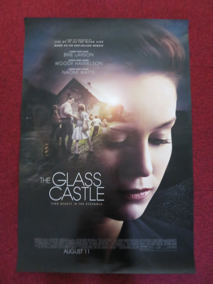 THE GLASS CASTLE US ONE SHEET ROLLED POSTER BRIE LARSON NAOMI WATTS 2017