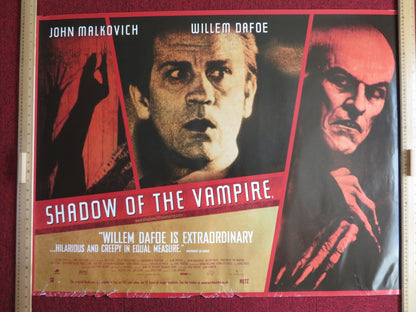 SHADOW OF THE VAMPIRE UK QUAD (30"x 40") ROLLED POSTER JOHN MALKOVICH DAFOE 2000